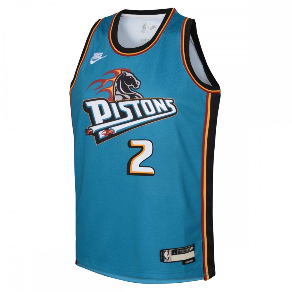 Cade Cunningham Detroit Pistons Youth 2022/23 Swingman Jersey Teal - Classic Edition-Pro Kit Vault | Brand New 26/27 Sports Jerseys